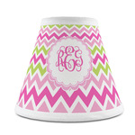 Pink & Green Chevron Chandelier Lamp Shade (Personalized)