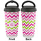 Pink & Green Chevron Stainless Steel Travel Cup - Apvl