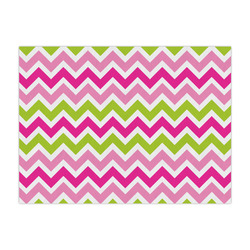 Pink & Green Chevron Large Tissue Papers Sheets - Heavyweight