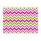 Pink & Green Chevron Tissue Paper - Heavyweight - Large - Front