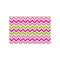 Pink & Green Chevron Tissue Paper Sheets - Small - Heavyweight