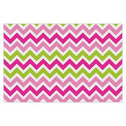 Pink & Green Chevron X-Large Tissue Papers Sheets - Heavyweight