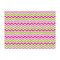 Pink & Green Chevron Tissue Paper Sheets