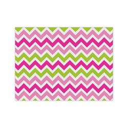 Pink & Green Chevron Tissue Paper Sheets - Medium - Lightweight