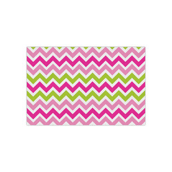 Pink & Green Chevron Small Tissue Papers Sheets - Lightweight