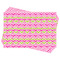 Pink & Green Chevron Wrapping Paper - Front & Back - Sheets Approval