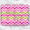 Pink & Green Chevron Wrapping Paper - Main