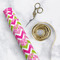 Pink & Green Chevron Wrapping Paper Rolls - Lifestyle 1
