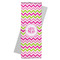 Pink & Green Chevron Yoga Mat Towel (Personalized)