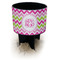 Pink & Green Chevron Black Beach Spiker Drink Holder (Personalized)