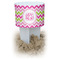 Pink & Green Chevron Beach Spiker Drink Holder (Personalized)