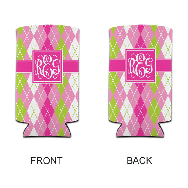 Pink & Green Argyle 12oz Tall Can Sleeve - APPROVAL