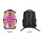 Pink & Green Argyle 15" Backpack - APPROVAL