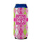 Pink & Green Argyle 16oz Can Sleeve - FRONT (on can)