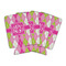 Pink & Green Argyle Can Cooler (16 oz) - Set of 4 (Personalized)