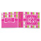 Pink & Green Argyle 3-Ring Binder Approval- 3in