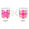 Pink & Green Argyle Acrylic Kids Mug (Personalized) - APPROVAL