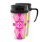 Pink & Green Argyle Acrylic Travel Mug (Personalized)