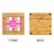 Pink & Green Argyle Bamboo Trivet with 6" Tile - APPROVAL