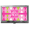 Pink & Green Argyle Business Card Case