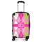 Pink & Green Argyle Carry-On Travel Bag - With Handle