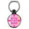 Pink & Green Argyle Cell Phone Ring Stand & Holder (Personalized)