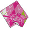 Pink & Green Argyle Cloth Napkins - Personalized Lunch & Dinner (PARENT MAIN)