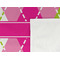 Pink & Green Argyle Cooling Towel- Detail