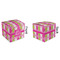 Pink & Green Argyle Cubic Gift Box - Approval