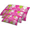 Pink & Green Argyle Dog Beds - MAIN (sm, med, lrg)