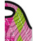 Pink & Green Argyle Double Wine Tote - Detail 1 (new)