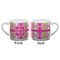 Pink & Green Argyle Espresso Cup - 6oz (Double Shot) (APPROVAL)