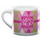 Pink & Green Argyle Espresso Cup - 6oz (Double Shot) (MAIN)