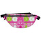 Pink & Green Argyle Fanny Pack - Front