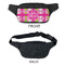 Pink & Green Argyle Fanny Packs - APPROVAL