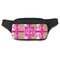 Pink & Green Argyle Fanny Pack - Modern Style (Personalized)