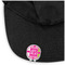 Pink & Green Argyle Golf Ball Marker Hat Clip - Main