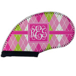 Pink & Green Argyle Golf Club Cover (Personalized)