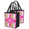 Pink & Green Argyle Grocery Bag - MAIN