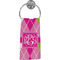 Pink & Green Argyle Hand Towel (Personalized)