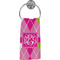 Pink & Green Argyle Hand Towel - Full Print (Personalized)