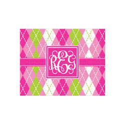 Pink & Green Argyle 252 pc Jigsaw Puzzle (Personalized)