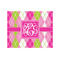 Pink & Green Argyle Jigsaw Puzzle 500 Piece - Front