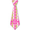 Pink & Green Argyle Just Faux Tie