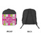 Pink & Green Argyle Kid's Backpack - Approval