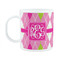 Pink & Green Argyle Plastic Kids Mug (Personalized)