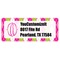 Pink & Green Argyle Return Address Labels (Personalized)