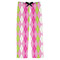 Pink & Green Argyle Mens Pajama Pants - Flat