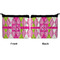 Pink & Green Argyle Neoprene Coin Purse - Front & Back (APPROVAL)