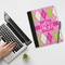 Pink & Green Argyle Notebook Padfolio - LIFESTYLE (large)